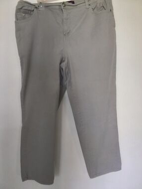 Womens Light Gray Sz 18w Gloria Vanderbilt Plus Sz Jeans